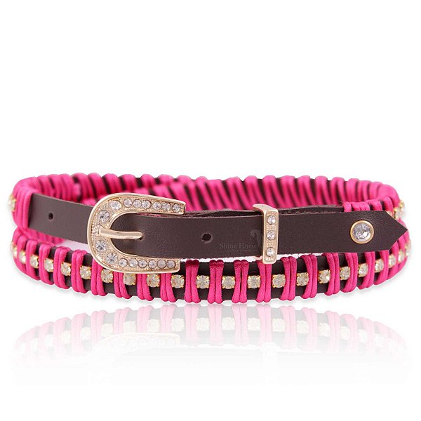 Bandinha para chapéu com strass - Fita chapéu
