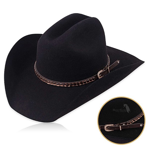 Bandinha para chapéu com strass - Fita chapéu