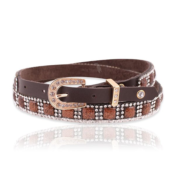 Bandinha para chapéu com strass - Fita chapéu