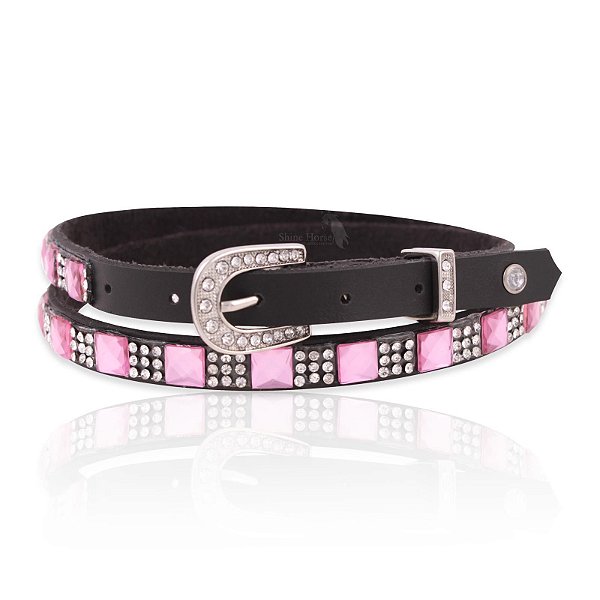 Bandinha para chapéu com strass - Fita chapéu