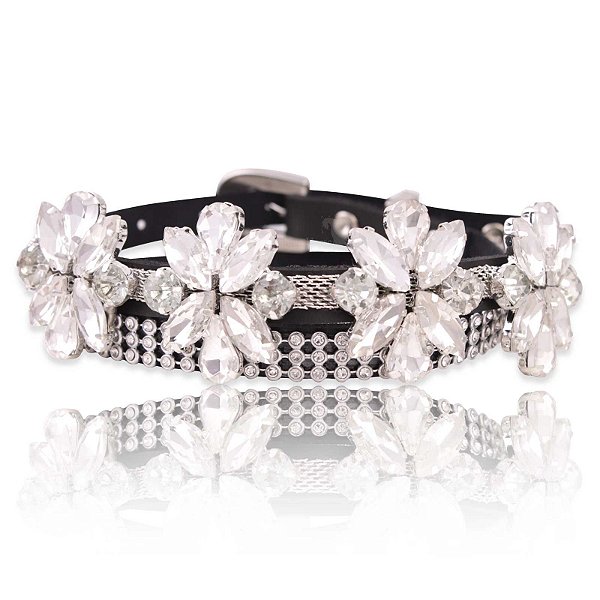 Bandinha para chapéu com strass - Fita chapéu