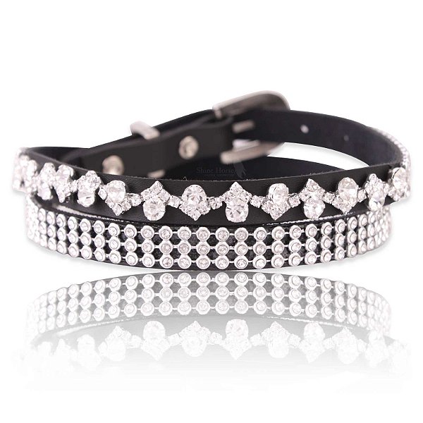 Bandinha para chapéu com strass - Fita chapéu