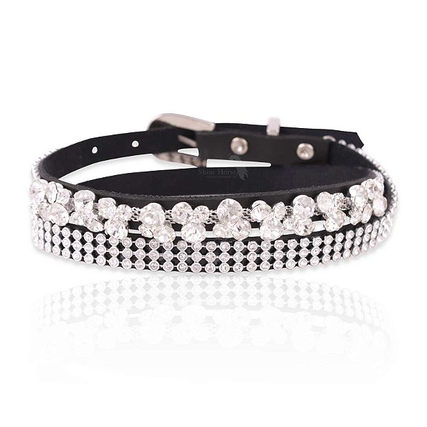 Bandinha para chapéu com strass - Fita chapéu