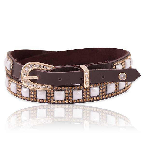 Bandinha para chapéu com strass - Fita chapéu