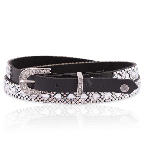 Bandinha para chapéu com strass - Fita chapéu