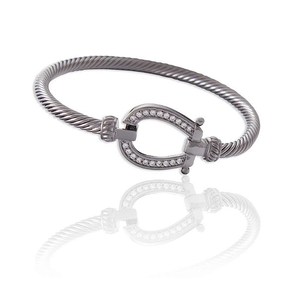 Pulseira ferradura luxo