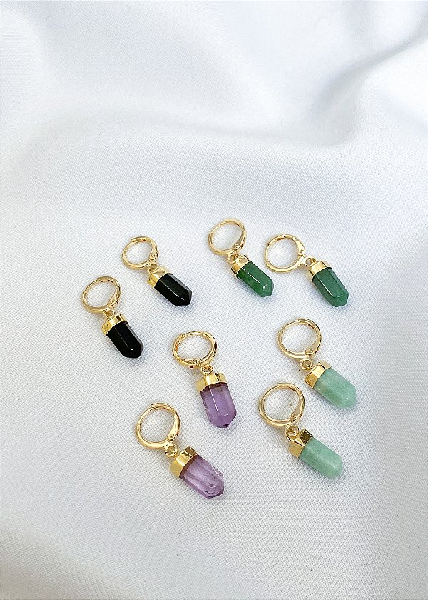Argola Baby Quartzo
