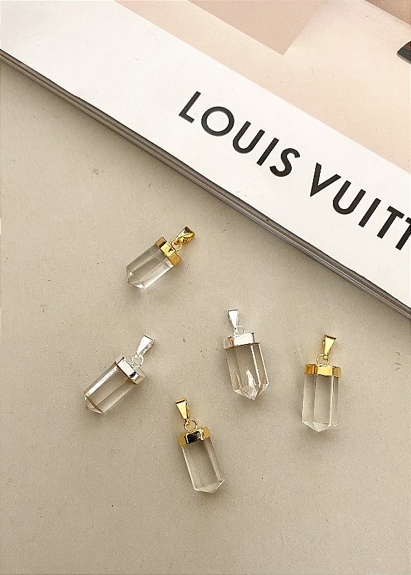 Pingente quartzo cristal