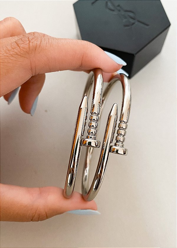 Pulseira Prego  - Aço inox