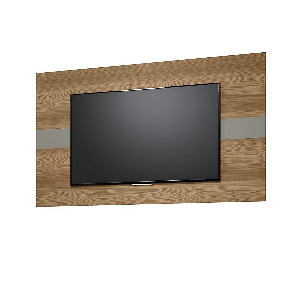 PAINEL FRANÇA P/ TV ATÉ 55'' - 160X90CM ./AMENDOA/TITANIO