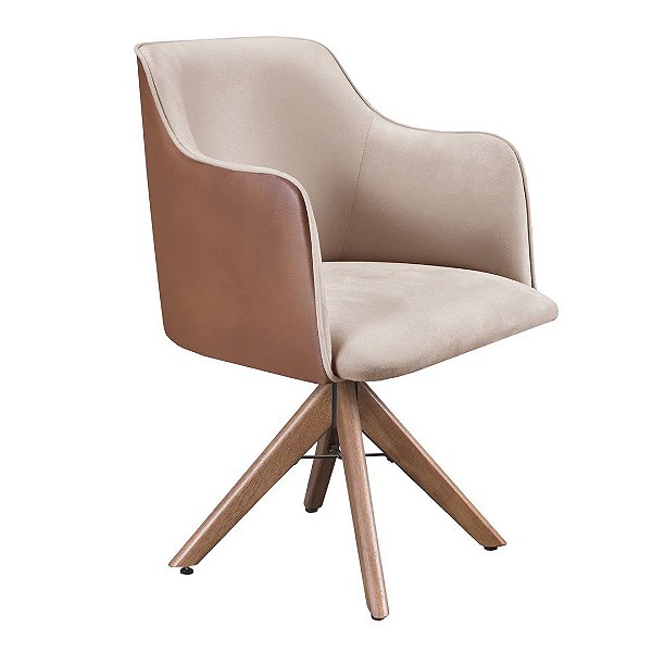 CADEIRA MARQUESA C/BS TC 2201 VEL MARFIM COURINO./MEL