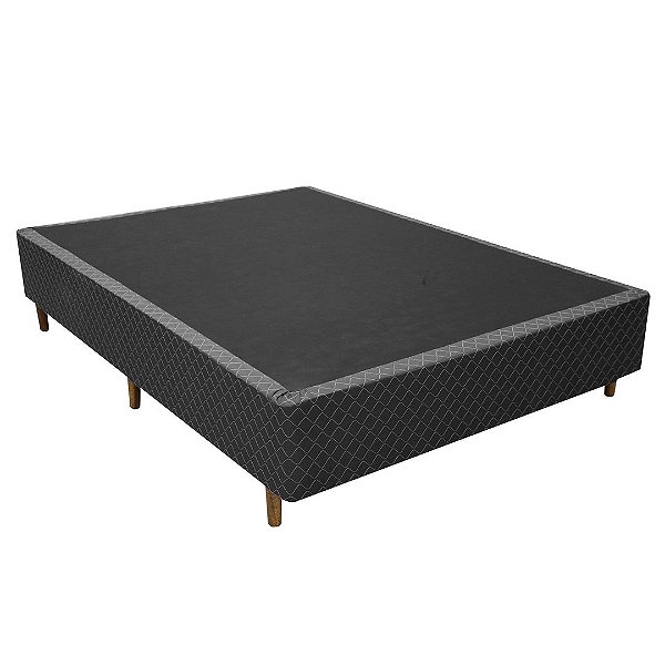 BASE BOX SLEEP CASAL 138X188 (39273) ./PRETA