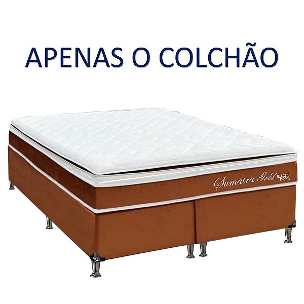 COLCHÃO SUMATRA QUEEN - LARANJA