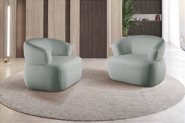 POLTRONA SUPREMA S134 GIRATORIA S/MAT TC 6052 BOU ./CZ
