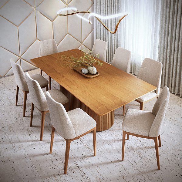 MESA IMCAL LIVING 1.6 (5633) S/VD RET LAMINADA ./CINAMOMO ./