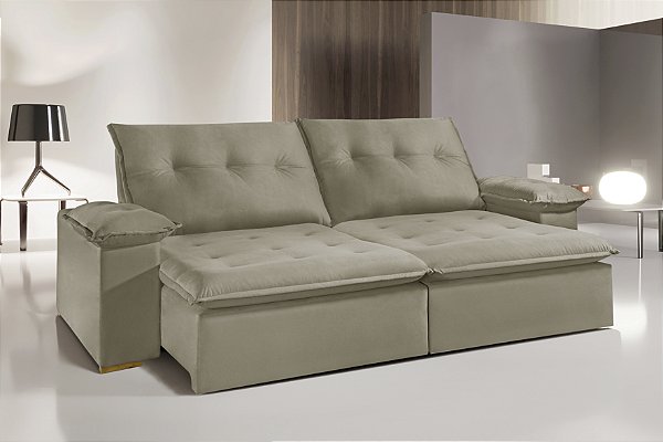 SOFA 4L BIANCHI MANCHESTER RET/RECL 2.90M BI-PART TC K26 /MR