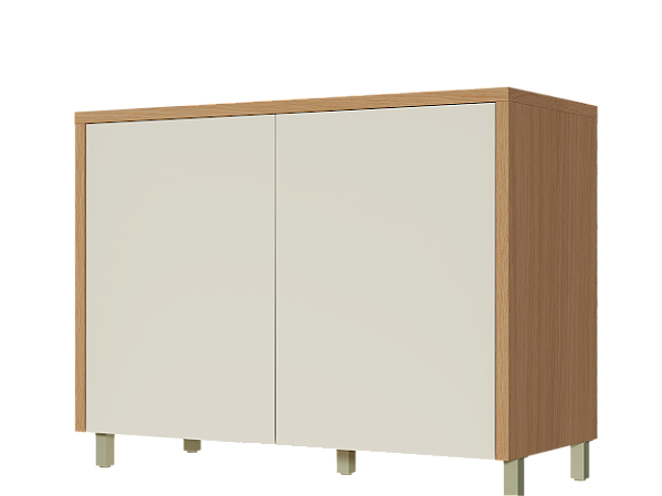 BALCAO CONDESSA 2P 120 (500969) ./CARV/GREIGE (APENAS O BALCÃO)