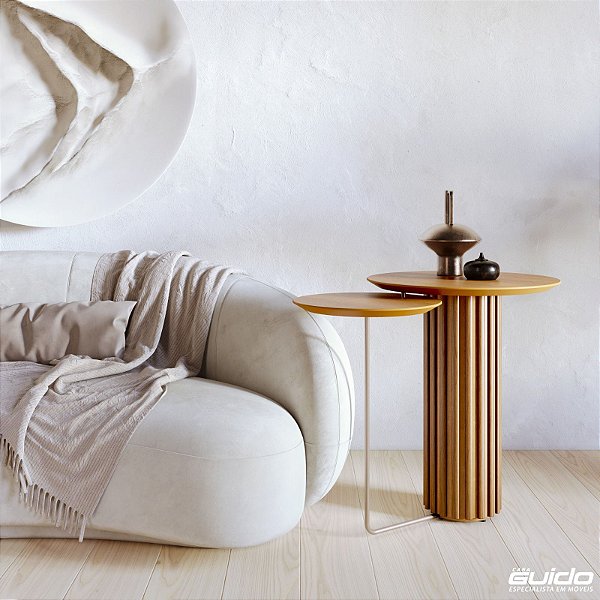 MESA LATERAL IMCAL DUPLA LIVING (30001) ./NATURE