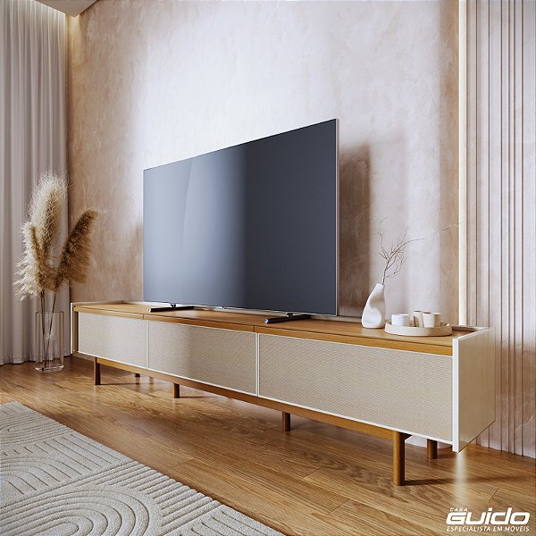 RACK DUNE 3GVT 1,84MT (15133) ./OFF WHITE / NATUR