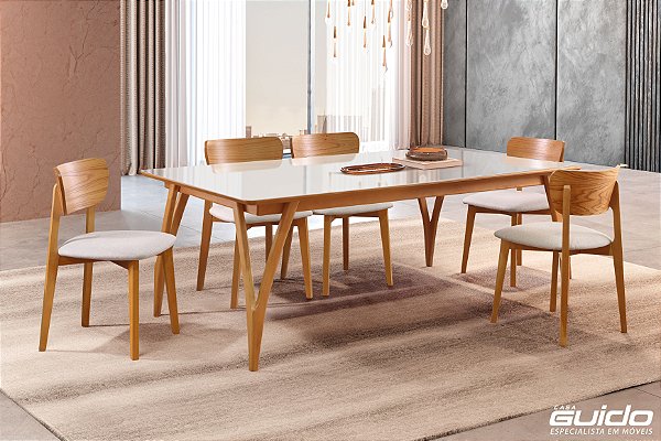 MESA TULIPA 1,80X0,90 VD OFF ./CINAM/CINAM