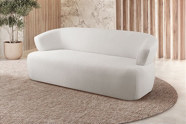SOFA 3L  S134 1,80MT S/MAT TC 6050 VEL BOU ./BEGE