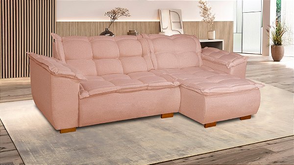 CJ ESTOFADO FERNANDES DENISE C/CHAISE 2,50MT TC L12 LH ./CAS