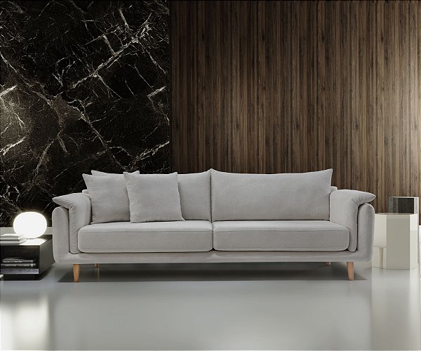 SOFA 4L BIANCHI MADRID 2,22MT TC K159 BOUCLE ./CZ CL