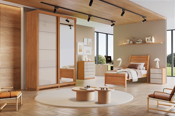 ROUPEIRO 2P BIANCHI BUZIOS 1,61MT C/ESP C/PES ./NATURE/OFF W