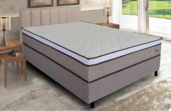 CJ BOX CAZA NOBRE ROMA 1,38X1,88X74 M.ENS. LINHO ./BG