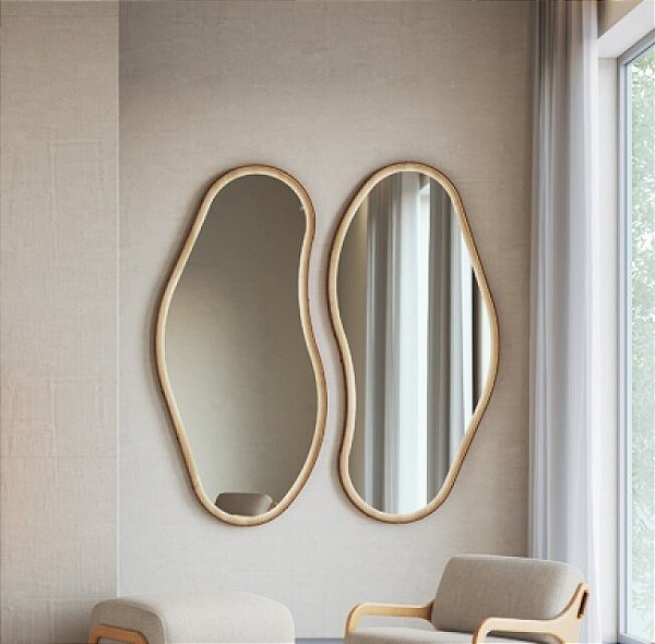 ESPELHO RUDNICK REFINADO 1,60X0,76 C/LED ./ALAMO