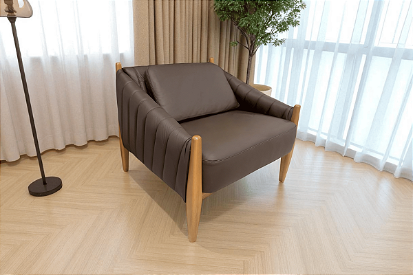 POLTRONA STORY LV088 TC 20.005 COURO ./MR