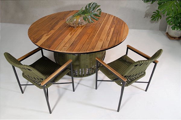 MESA ALUMI CORDELLE 180MT RED ./PR/CN ./VERDE MUSGO