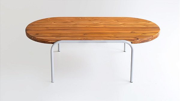 MESA DE CENTRO ALURE 1,20MT CAST ./SILVER