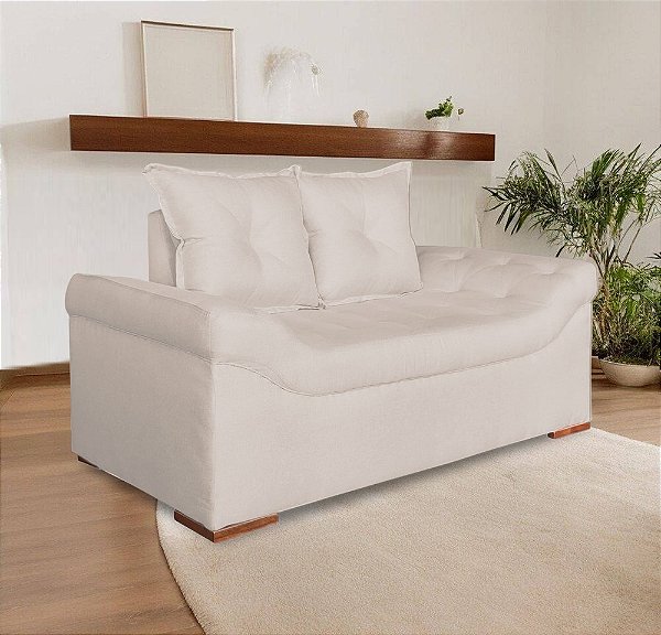 SOFA 2L DESIGN ITALIA 1,63MT TEC G08 SATURNO LINHO ./CRU