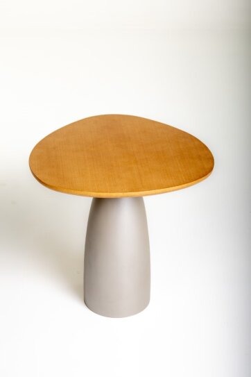 MESA LATERAL MADRESILVA CALMARIA (46X41) S/VD AMD./BRONZE FS