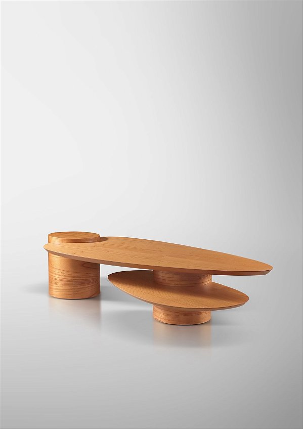 MESA DE CENTRO JOSANDRO PÉTALA 1,40MT ./CINAMOMO