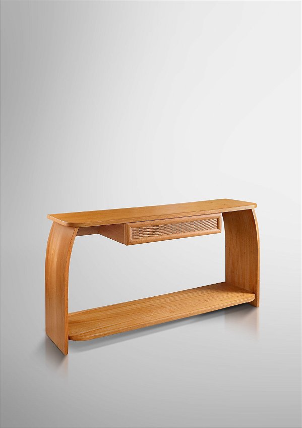 APARADOR JOSANDRO LIRA 1,40MT GVT RATAN LAM. ./CINAMOMO