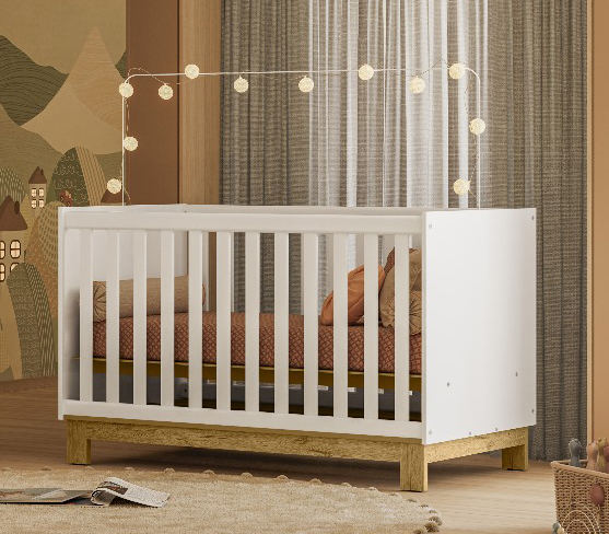 BERCO MINICAMA QMOVI Q ENCANTO SLIM 1,33MT ./BR ACETINADO FS