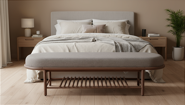 BANCO TREBOLL RECAMIERI (TREB2407) 168X45X50 TC62618 MAD./CZ