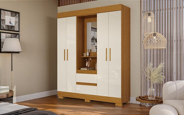 ROUPEIRO 4P ACP ISABELY 1,49MT C/ESP C/PES ./CINAMOMO/OFF