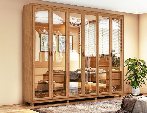 ROUPEIRO 6P LOPAS SUAVITA 2,70MT VD REF GLASS C/PES ./AMD CL