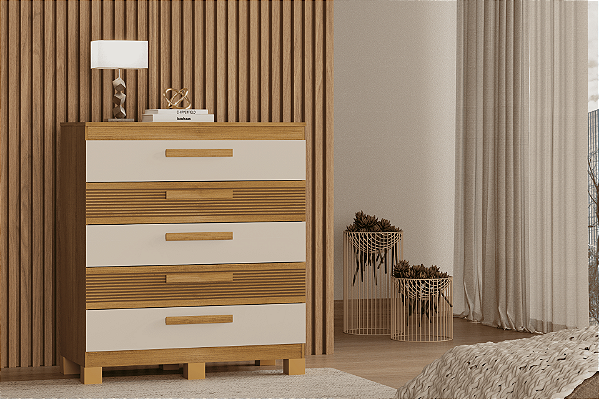 COMODA VALDEMOVEIS SABIA 5GVT C/PES ./CINAMOMO/OFF