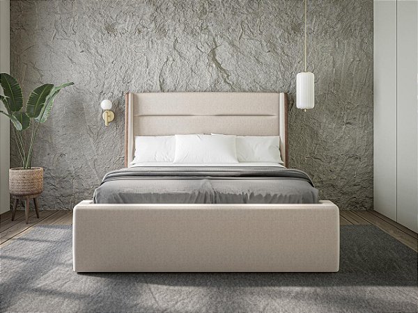 CAMA BONAN MONZA 1,81X2,17X1,31 TC KR MR 4004/1207 ./LIN BG