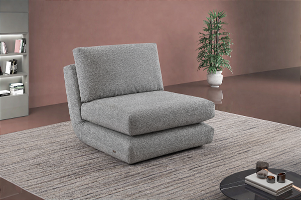 SOFA CAMA FERRARI ACASO 90CM TEC 57 LINHO ./CZ