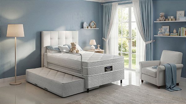 BASE GAZIN SOFT MALHA 98X198X26 C/AUX (946026) PRA./BR