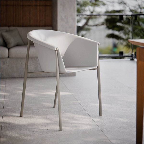 POLTRONA IMCAL HABITAT (1512) ./OFF WHITE / GIANDUIA