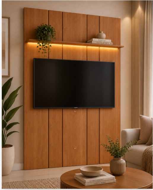 PAINEL IMCAL PRIME LISO 1.8 C/LED (81281) 184X250X22 ./NATUR
