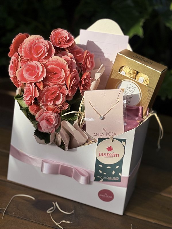 Kit Begônia + Joia Anna Rosa