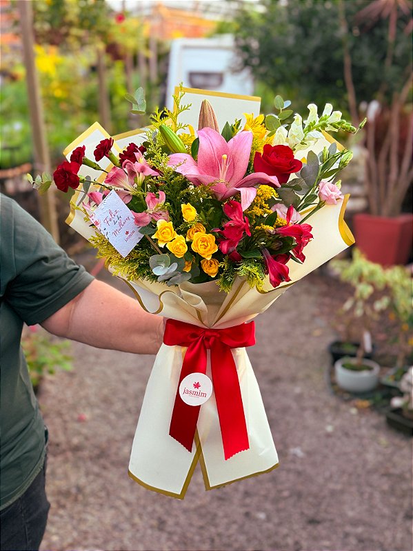 Arranjo Lírio Dia das Mulheres