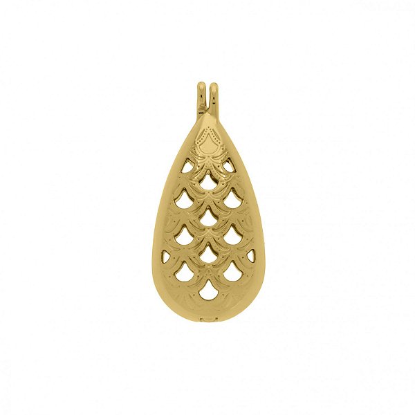 Pingente Difusor Ouro 40mm